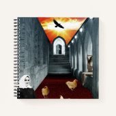 Bij de ingang van de hemel notitieboek (Voorkant)