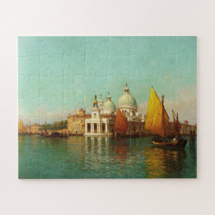 Bij de ingang van het Grote Kanaal, Venetië Legpuzzel