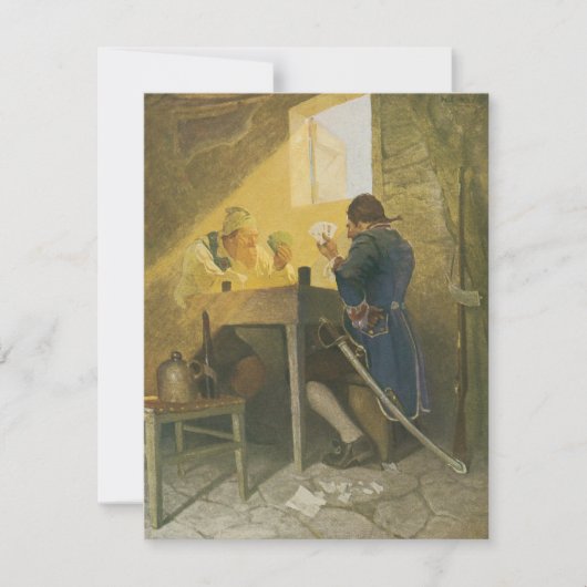 Bij de kaarten in Cluny's Cage door NC Wyeth (Voorkant)