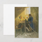 Bij de kaarten in Cluny's Cage door NC Wyeth (Voorkant / Achterkant)
