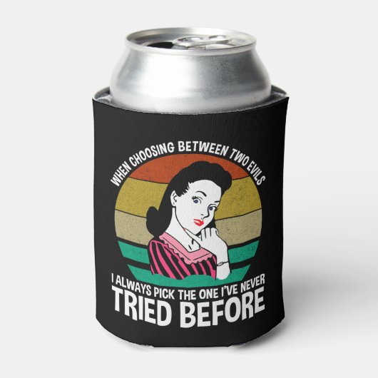 Bij de keuze tussen twee kwaden blikjeskoeler (Blikje Voorkant)