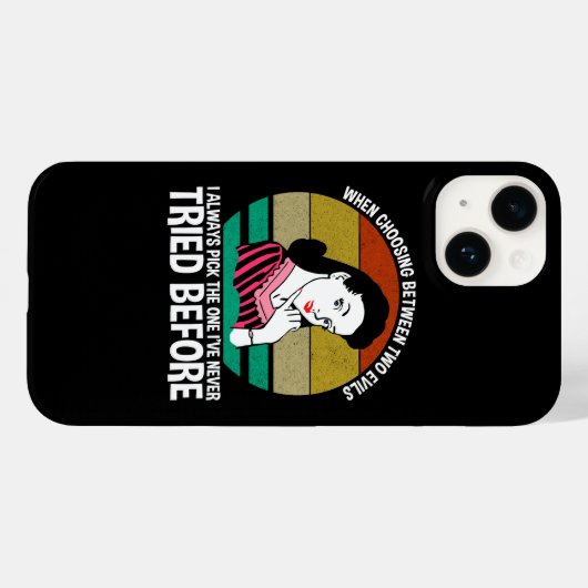 Bij de keuze tussen twee kwaden Case-Mate iPhone case (Achterkant (horizontaal))