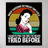 Bij de keuze tussen twee kwaden poster (Voorkant)