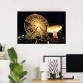 bij de lichtsnelheid poster (Thuiskantoor)