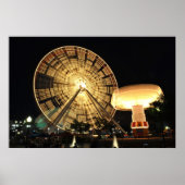 bij de lichtsnelheid poster (Voorkant)