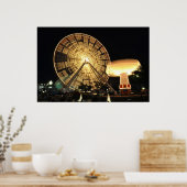 bij de lichtsnelheid poster (Keuken)