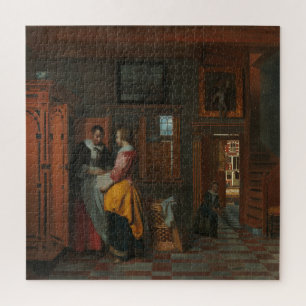 Bij de Linnenkast Nederlandse Schilderkunst Legpuzzel