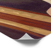 Bij de Masquerade Ball gothic mardi gras Art Print (Hoek)