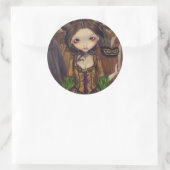 Bij de Masquerade Ball gotische Sticker (Tas)