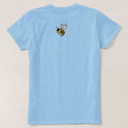 BIJ DE MENS ZIJN  T-SHIRT (Design achterkant)