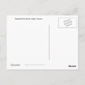 Bij de Nightfall/Tamshui River Mouth, Taipei Taiwa Briefkaart (Achterkant)