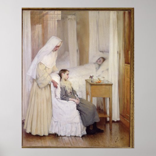 Bij de Notre-Dame du Perpetuel Bon Secours Poster (Voorkant)