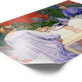 Bij de ontbijttabel 1910 foto afdruk (Hoek)