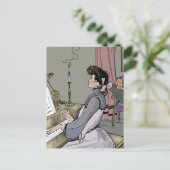 Bij de Piano Briefkaart (Staand voorkant)