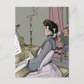 Bij de Piano Briefkaart (Voorkant)