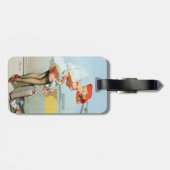 Bij de poort omhoog bagagelabel (Achterkant horizontaal)