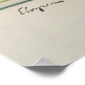 Bij de poort omhoog poster (Hoek)