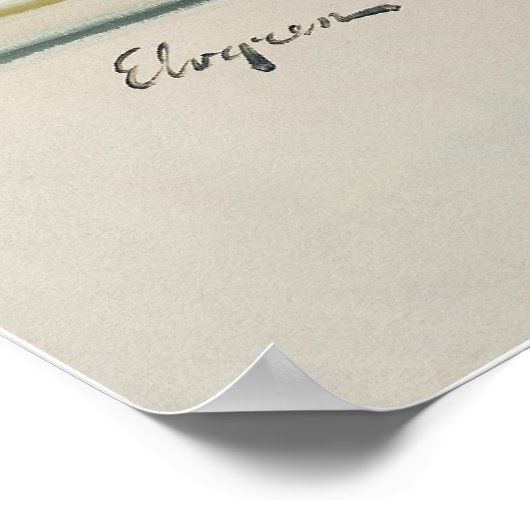 Bij de poort omhoog poster (Hoek)