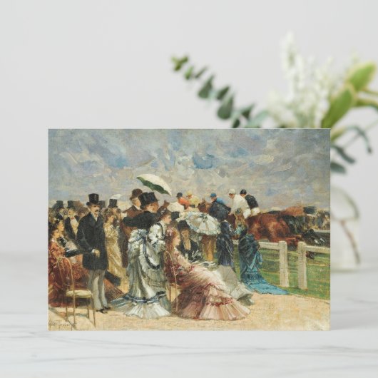 Bij de races | Louis Abel-Truchet (Staand voorkant)