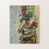 Bij de races | Louis Abel-Truchet Legpuzzel (Verticaal)