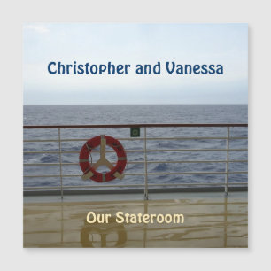 Bij de Railing Stateroom Deurmarker