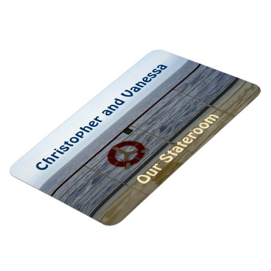 Bij de Railing Stateroom Deurmarker Magneet (Linkerzijde)