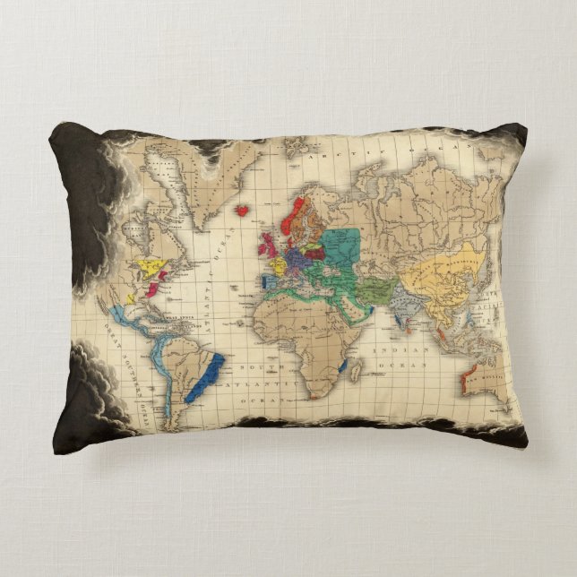 Bij de restauratie van de Stuarts 1660 AD Decoratief Kussen (Voorkant)