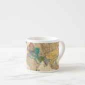 Bij de restauratie van de Stuarts 1660 AD Espresso Kop (Voorkant rechts)