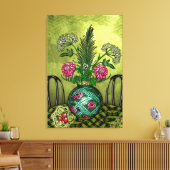 Bij de roycroft-afdekking canvas afdruk (Insitu (Woonkamer))