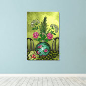 Bij de roycroft-afdekking canvas afdruk (Insitu (Houten vloer))