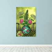 Bij de roycroft-afdekking canvas afdruk (Insitu (Houten vloer))