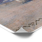 Bij de Seaside, 1892 Poster (Hoek)