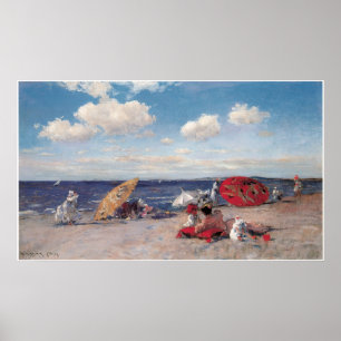 Bij de Seaside, 1892 Poster