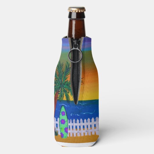 Bij de Seaside Bottle en Koelbox Flesjeskoeler (Fles Achterkant)