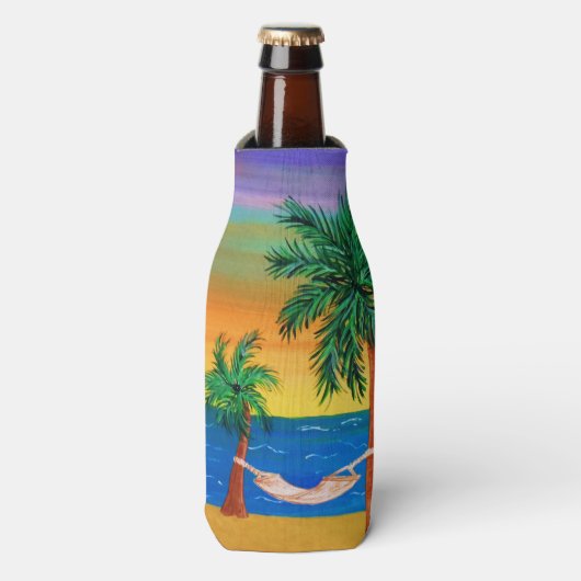 Bij de Seaside Bottle en Koelbox Flesjeskoeler (Fles Voorkant)