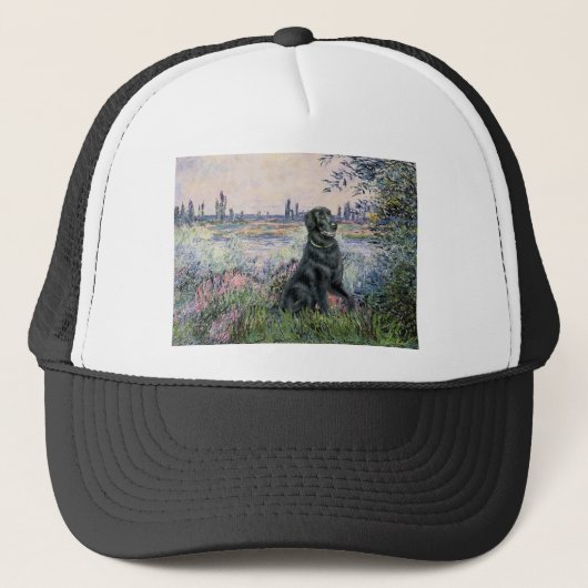Bij de Seine - Flat Coated Retriever Trucker Pet (Voorkant)