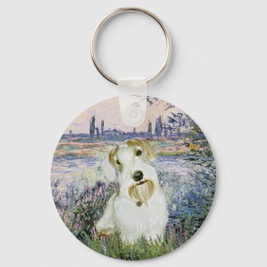 Bij de Seine - Sealyham Terrier Sleutelhanger (Voorkant)