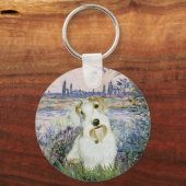 Bij de Seine - Sealyham Terrier Sleutelhanger (Voorkant)
