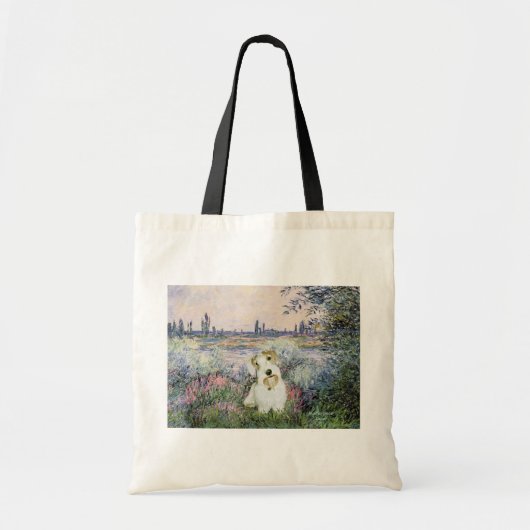 Bij de Seine - Sealyham Terrier Tote Bag (Voorkant)