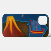 Bij de Straat van Messina 2006 Case-Mate iPhone Case (Achterkant (horizontaal))