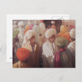 Bij de tempelingang 2012 briefkaart (Voorkant / Achterkant)