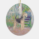 Bij de Treden Keramisch Ornament (Links)