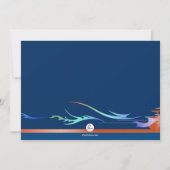 Bij de uitnodiging voor het sporen van het ras (Achterkant)