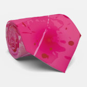 Bij de viering van de overwinning op borstkanker stropdas (Opgerold)