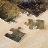 “Bij de vijver” door Charles M Russell Legpuzzel (Zijkant)