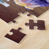 Bij de Vredesgedenkdag van Yoga Girl en Crystals Legpuzzel (Zijkant)