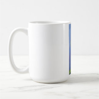 Bij de waterput 's nachts koffiemok