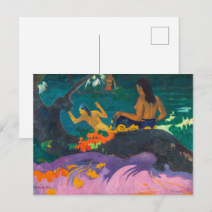 Bij de zee Paul Gauguin Briefkaart
