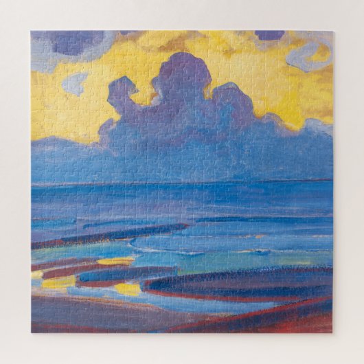 Bij de Zee | Piet Mondrian | Legpuzzel (Verticaal)
