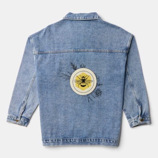 Bij Denim Jacket (Achterkant)